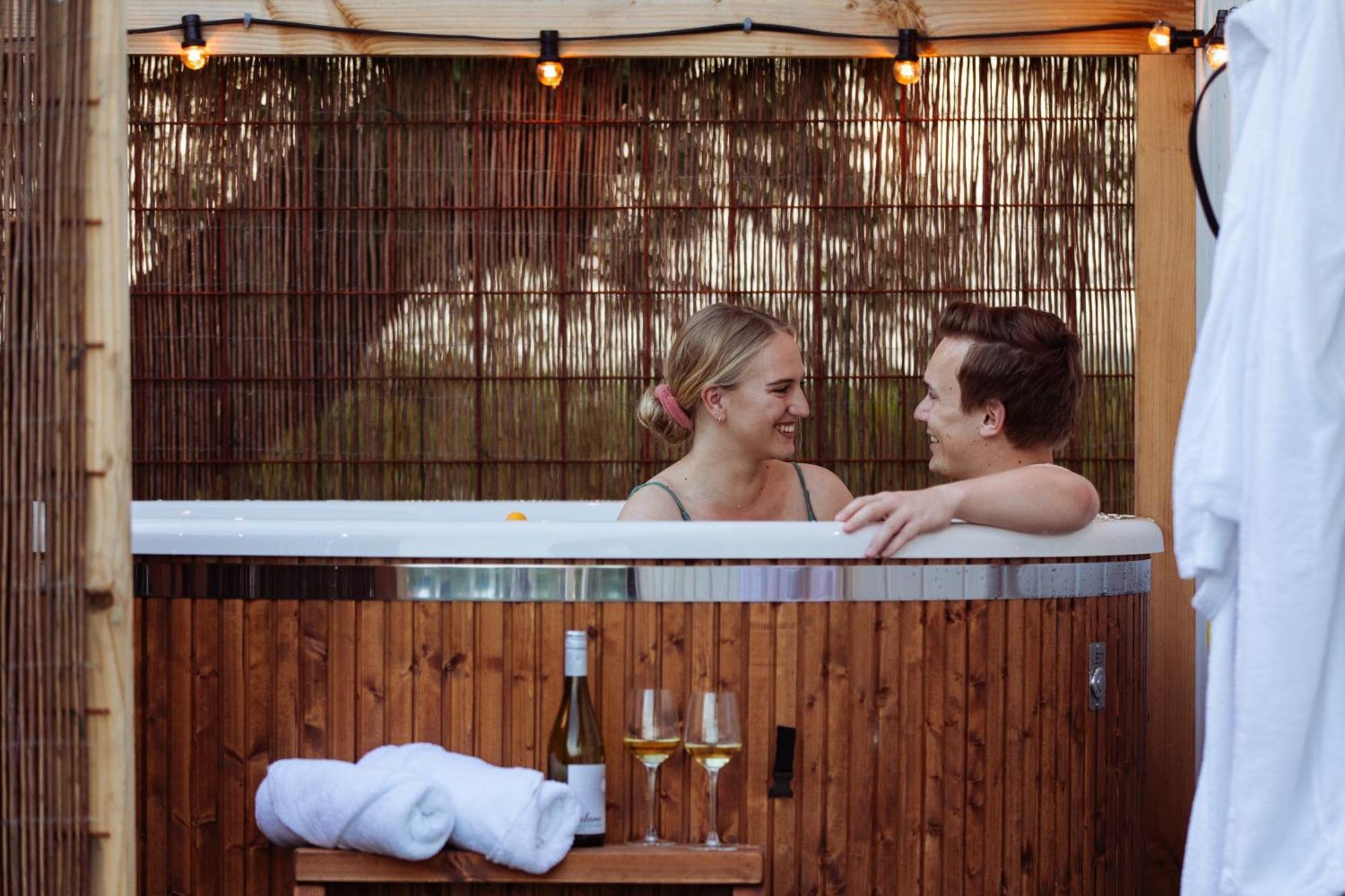 ドックムTiny House - Optioneel Met Hottubアパートメント 部屋 写真